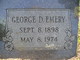  George D Emery