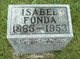  Isabel A. <I>Howard</I> Fonda