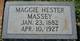  Maggie Hester Massey