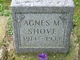  Agnes M Shove