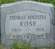  Thomas Augustus Rose