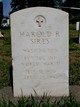Pvt Harold Reed Sires