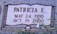  Patricia Evelyn “Pat” <I>Garner</I> Blackwell
