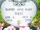 Barbie Jane <I>Hart</I> Hall