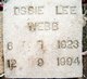  Ossie Lee Webb