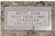  Betty Jean Spangler