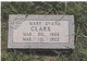  Mary B <I>Evans</I> Clark