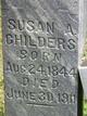  Susan Ann <I>Sims</I> Childers