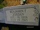  Benjamin F Jordan