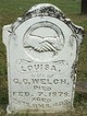  Louisa <I>Cowart</I> Welch