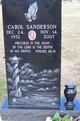  Carol Sanderson