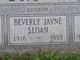  Beverly Jayne <I>Brown</I> Sloan