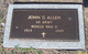  John G Allen