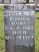  Mary E  F Pearson