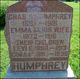 Emma M <I>Wilkins</I> Humphrey