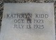  Kathryn Kidd