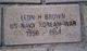  Leon Hall Brown