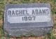  Rachel Adams