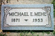  Michael E. <I>Herman</I> Mehl