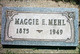  Maggie <I>Herman</I> Mehl