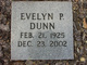  Evelyn P Dunn
