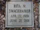  Rita <I>McLaughlin</I> Swackhamer