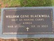 Sgt William Gene Blackwell