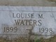  Louise Marie <I>Leutsch</I> Waters