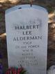  Halbert Lee “Hal” Alderman