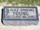  Alice Davis <I>Hawkins</I> Young