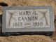  Mary L Cannon
