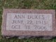  Ann E. <I>Dukes</I> Hungerford