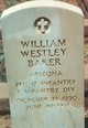  William Westley Baker