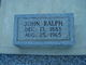  John Ralph Harper