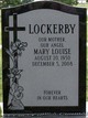  Mary Louise <I>Francis</I> Lockerby