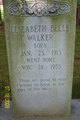  Elizabeth Belle Walker
