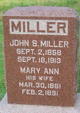  Mary Ann Miller