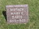  Mary Elizabeth <I>Daley</I> Davis