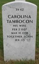  Carolina <I>Tambocon</I> Shelenberger