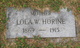  Lola Willard <I>Ahalt</I> Horine