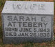  Sarah E Attebery