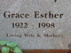  Grace Esther <I>Morris</I> Warren