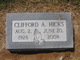 Clifford A. Hicks Photo
