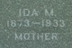 Mrs Ida M. <I>Johnson</I> Bringel