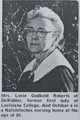  Lucy T “Lucie” <I>Sprecher</I> Roberts