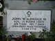 LCPL John W Aldridge III