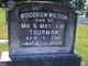  Woodrow Wilson Thurman