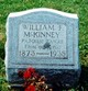  William F McKinney