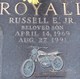  Russell E Royall Jr.