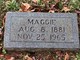  Maggie Mae <I>Morgan</I> Rutledge